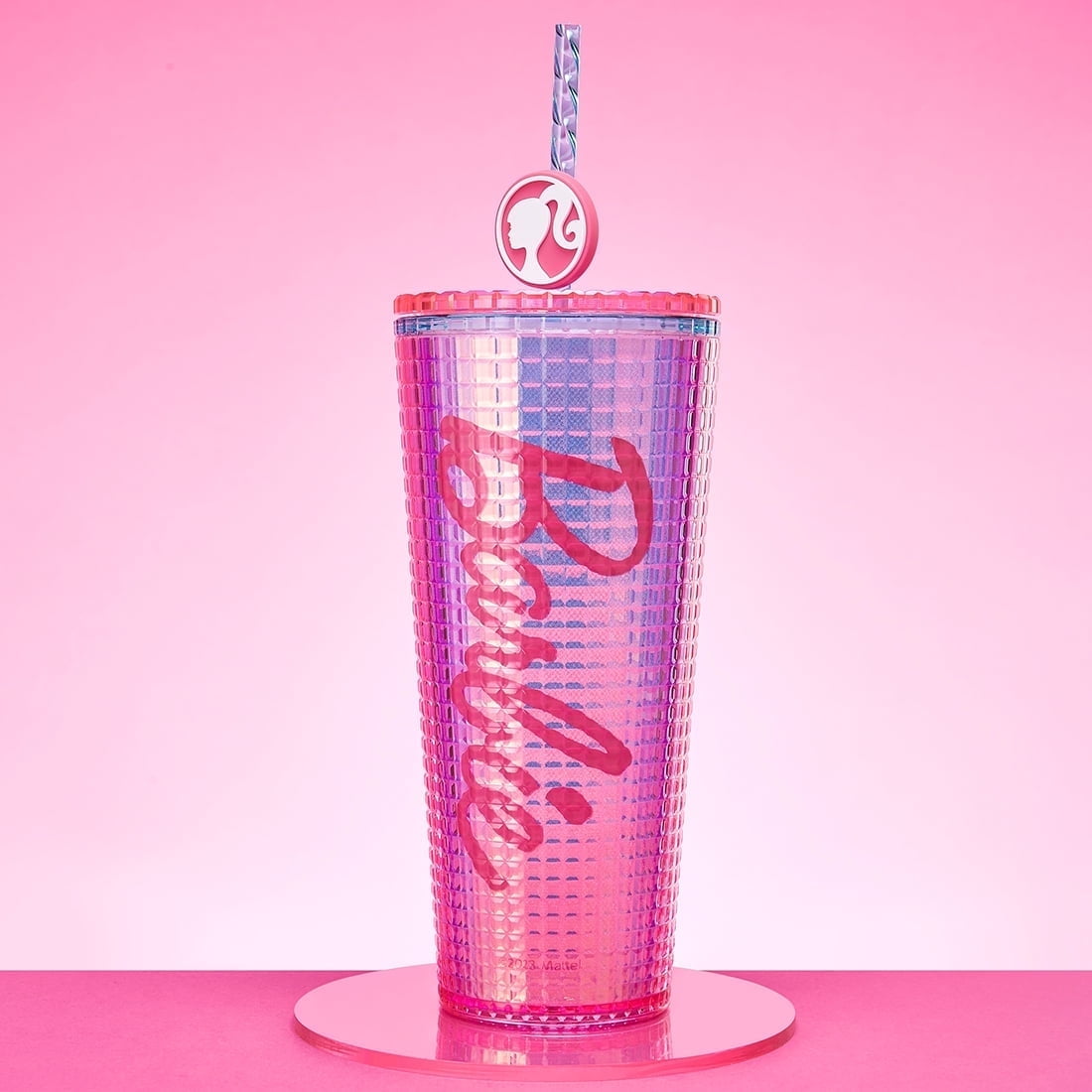 MINISO x Barbie 26oz Double - Wall Insulated Tumbler with Straw
