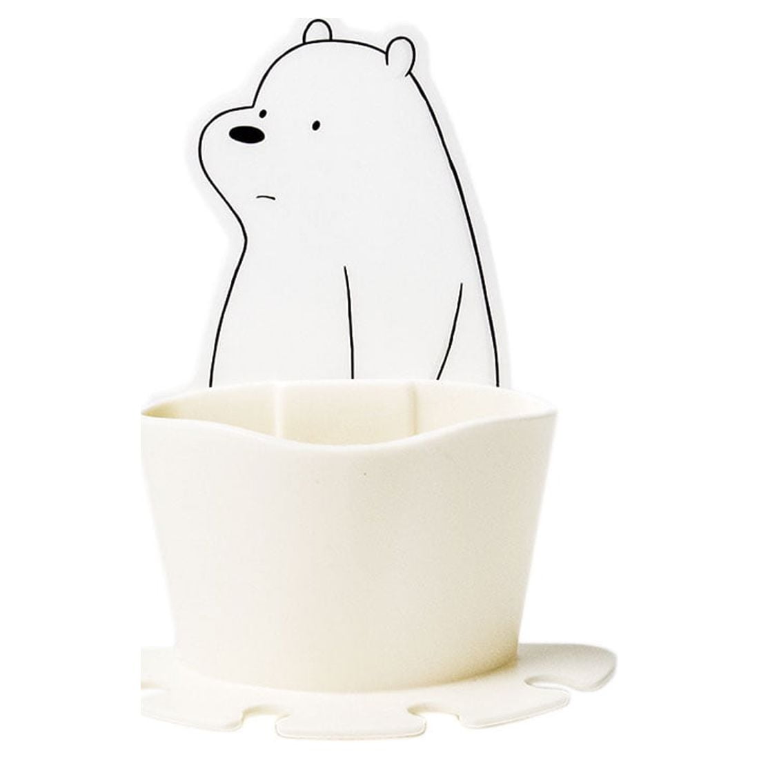 MINISO x We Bare Bears Plastic Toothpaste Toothbrush Holder, Detachable