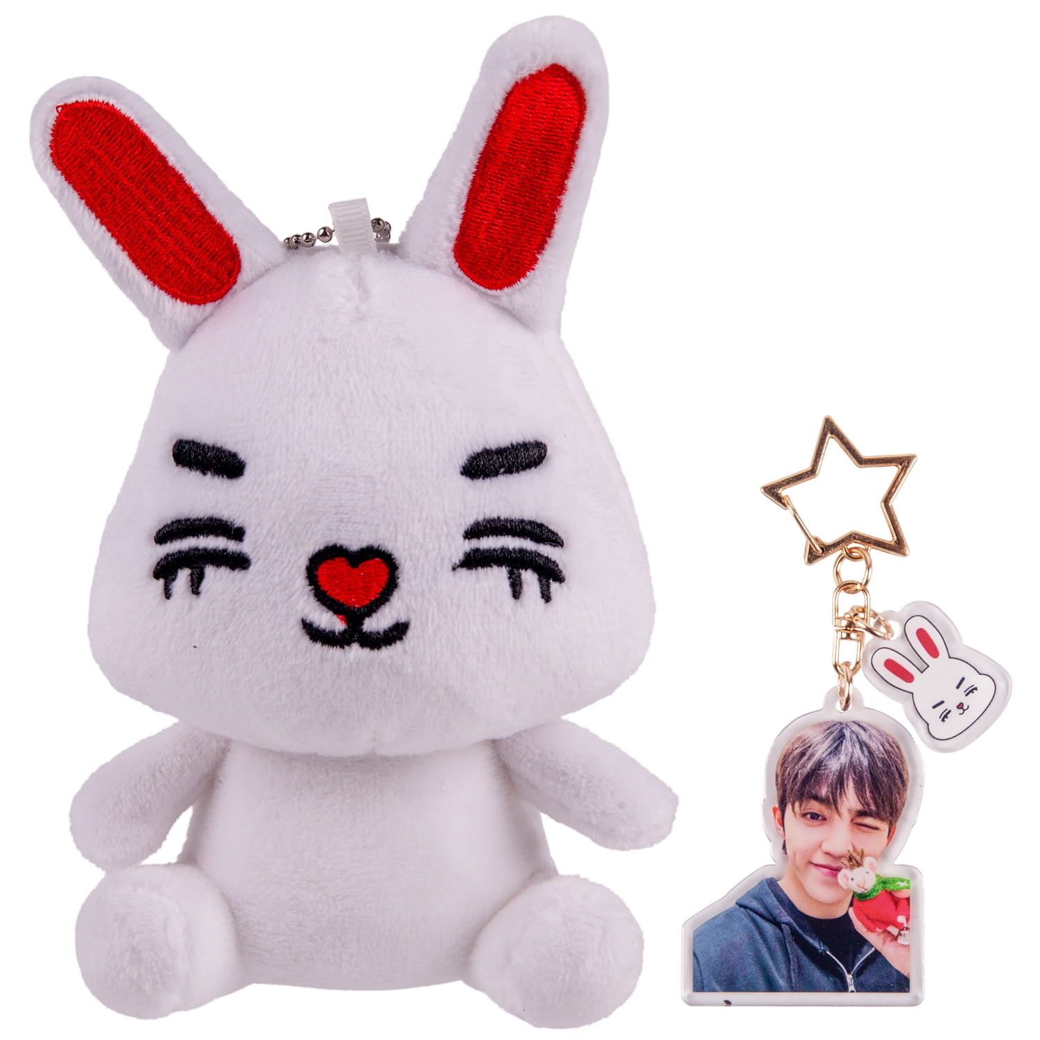 SEVENTEEN - SEVENTEEN woozi ぬいぐるみ Kpop Idol Seventeen WOOZI Animal Plush Doll Keyring Cute Lee