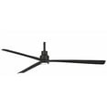 thumbnail image 1 of MINKA-AIRE F789-CL LED Simple 65 Inch Outdoor 3 Blade Ceiling Fan with DC Motor in Coal, 1 of 1