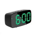 thumbnail image 1 of MINKUROW Alarm Clock Digital LED Clock Voice Control Snooze Time Temperature Display Night Mode Desktop Clocks, 1 of 7