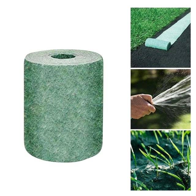 MINKUROW Biodegradable Grass Seed Mat,Grass Growing Mat,Grass Seed Mat