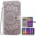 thumbnail image 1 of MINKUROW Case for LG Stylo 5,PU Leather with Kickstand and 3 Card Slot Flip Wallet Phone Cover (Black), 1 of 5