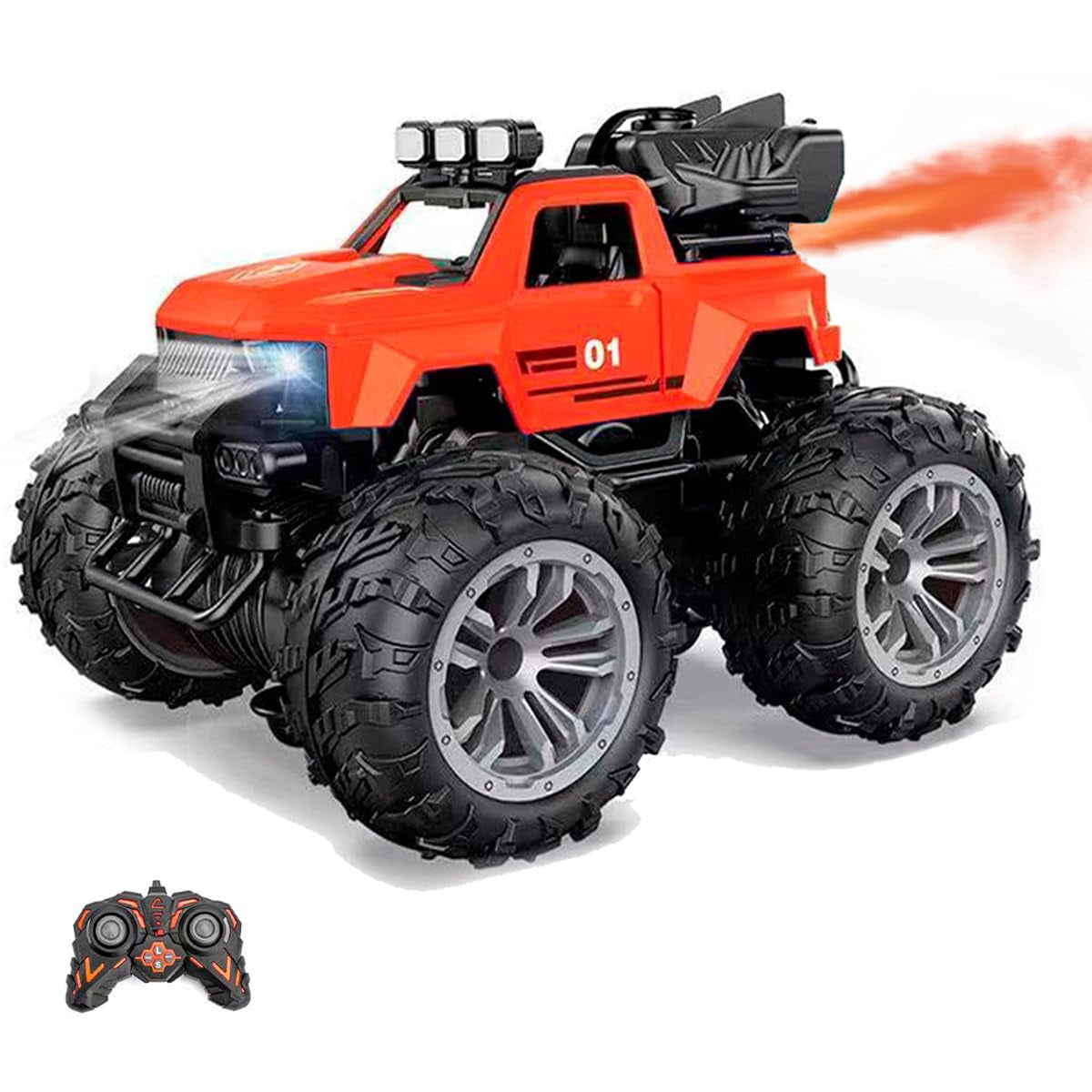 MINKUROW Remote Control Car RC Racing Cars 2.4Ghz LED Light Kids Toys ...