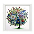 thumbnail image 1 of MINKUROW Special Shaped Diamond Art Kits Crystal Diamond Paintings Tree Arts Craft Home Wall Decor(12X12inch/Summer Tree), 1 of 6