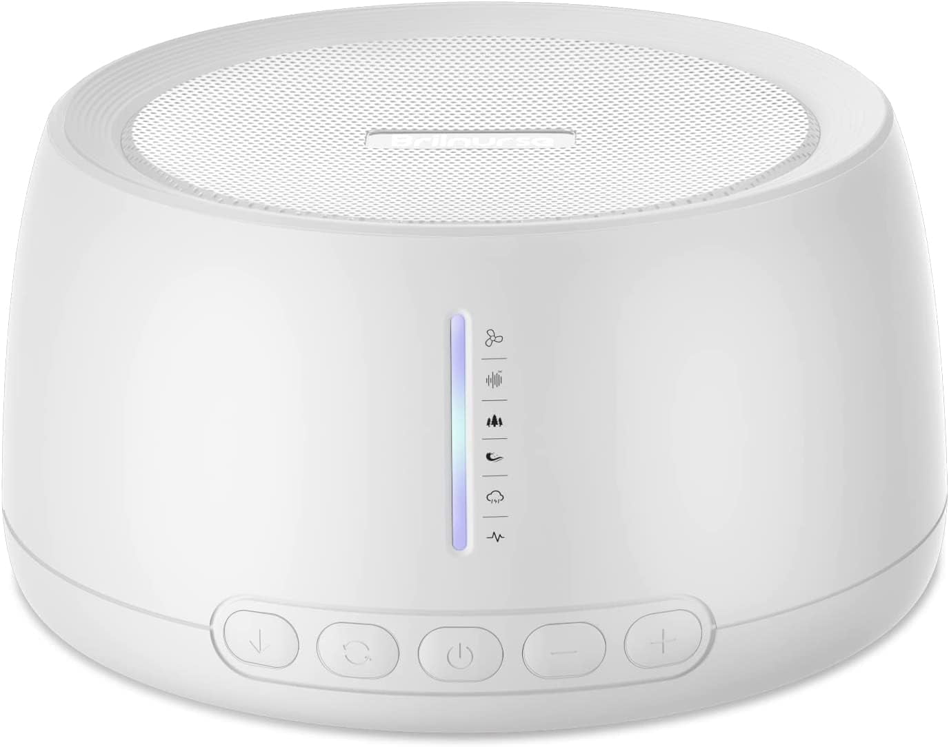 MINKUROW White Noise Machine with 30 Soothing Sounds,36 Levels Volume ...