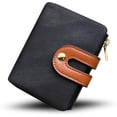 thumbnail image 1 of MINKUROW Womens Wallets Bifold Leather Small Wallets for Women Mini Rfid Thin Billfolds Ladies Wallets Slim Compact with Zipper Coin Pocket, 1 of 7