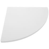 MINLIXIN Wall Mounted Floating Corner Shelf for Bathroom, Space-Saving Corner Storage Rack (Size S)