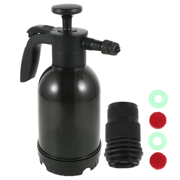 BESTYASH Portable Foam Sprayer Bottle Black for Car Wash and Outdoor Cleaning