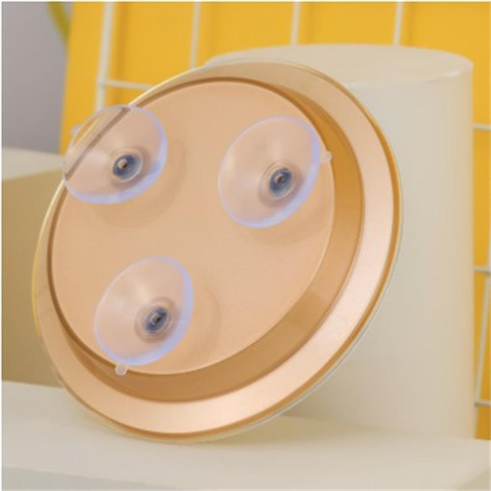 MINM 20X Travel Magnifying Mirror with Suction Cup, 6" Dia Magnified