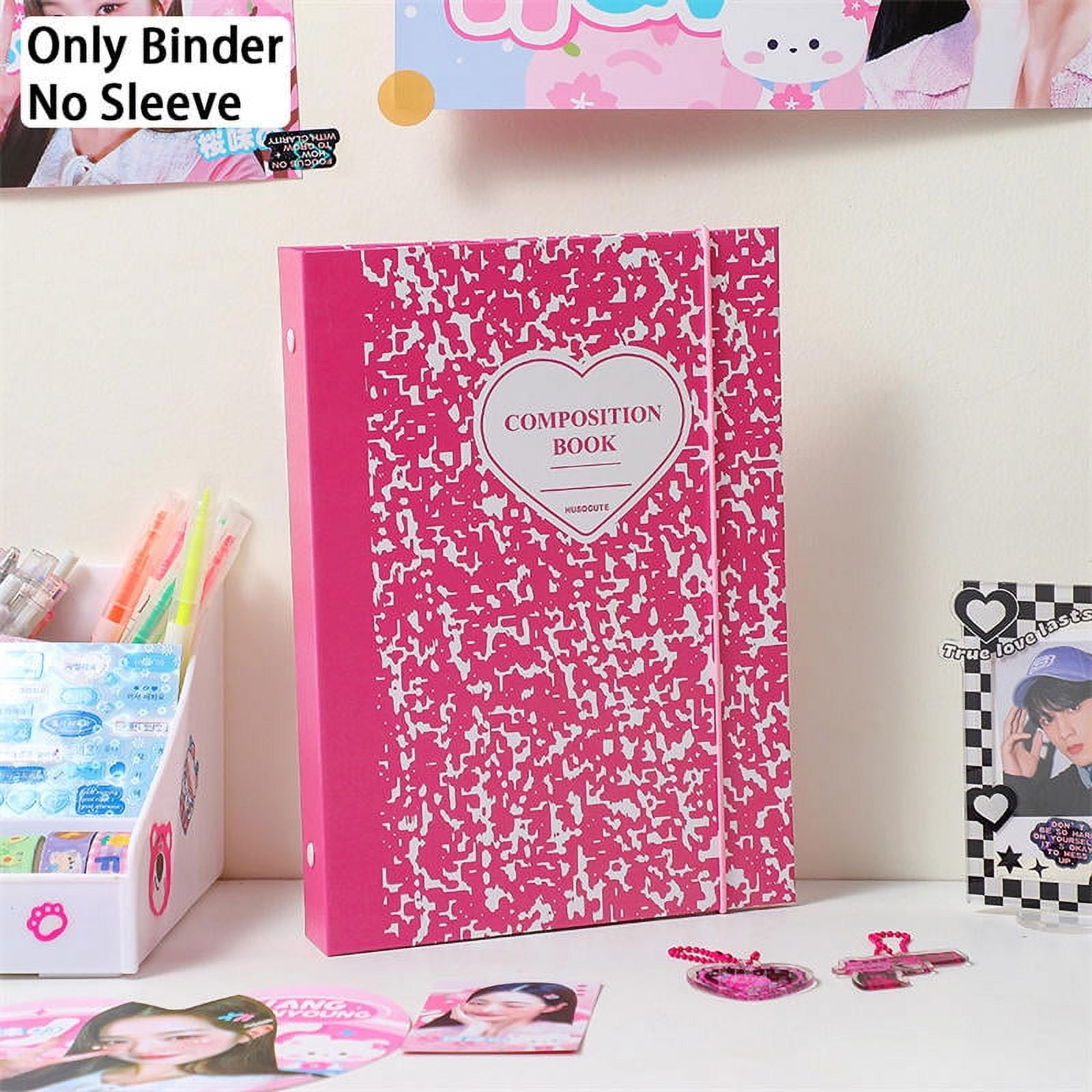 A5 Photocard Binder Kpop Idol Photo Album Collect Book Loose-leaf Scrapbook  Binder Kawaii Stationery Student School Notebook - AliExpress