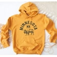thumbnail image 1 of MINNESOTA Graphic Unisex Fleece Hooded Sweatshirt, 1 of 7