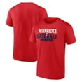 thumbnail image 1 of Minnesota Twins Men's Red Zero In Cotton T-Shirt, Up to Size 3XL, 1 of 1