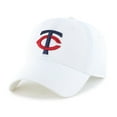 thumbnail image 1 of MLB Minnesota Twins Clean Up White Adjustable Hat, 1 of 2