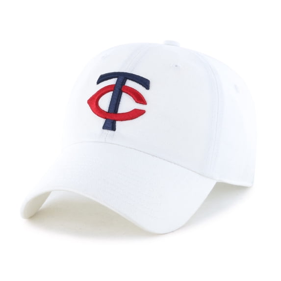 MLB Minnesota Twins Clean Up White Adjustable Hat