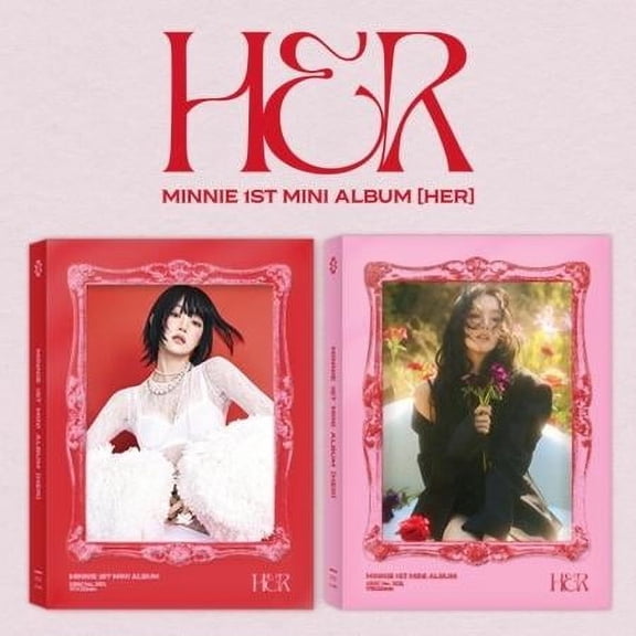 MINNIE - [HER] 1st Mini Album 2035C RED Version