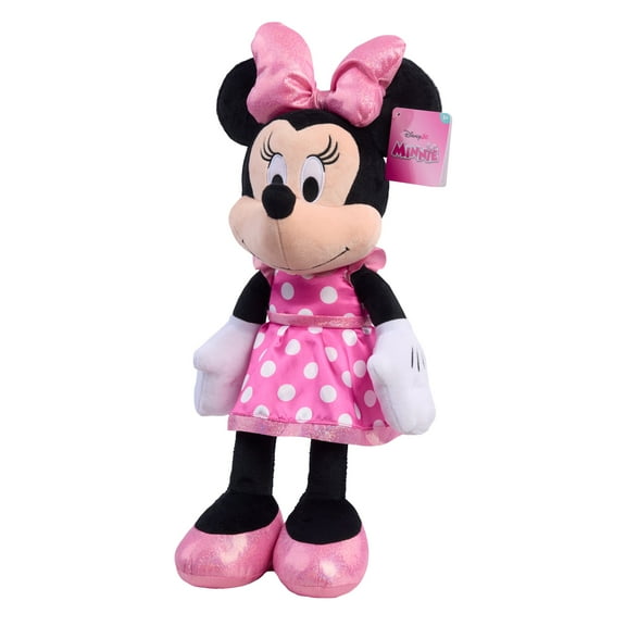 Disney Minnie Mouse 17-Inch Large Plush Stuffed Animal, Toy for Kids Ages 2 and up