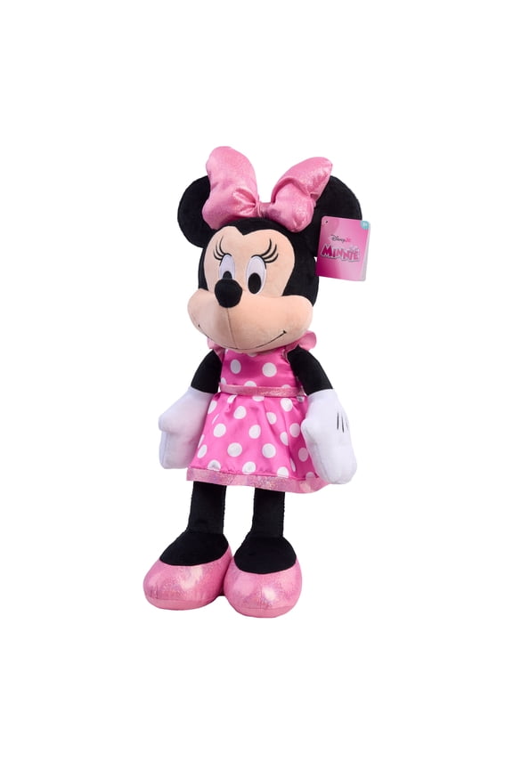 Disney Minnie Mouse 17-Inch Large Plush Stuffed Animal, Toy for Kids Ages 2 and up