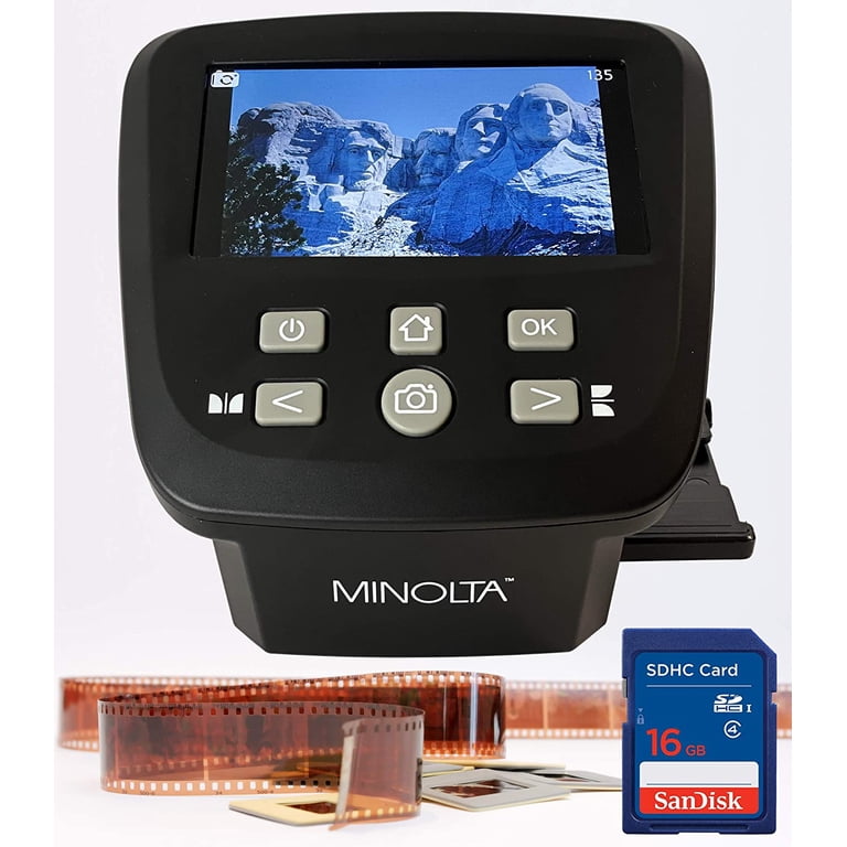 Minolta Digital Film & Slide Scanner - Convert Negatives & Slides