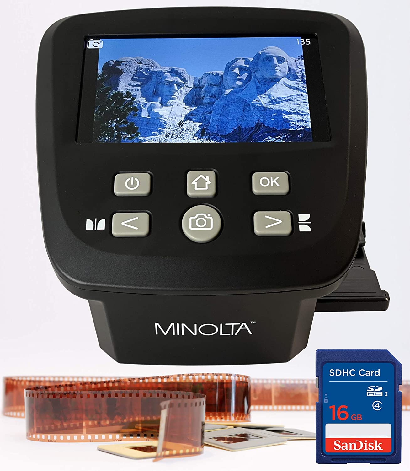 Scanner De Films Et Diapositives - Convertit Négatifs 35mm, 126, 110 En JPEG - Écran LCD 2,4" - Sans Ordinateur Nécessaire