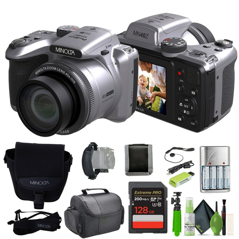 MINOLTA MN40Z 20 Mega Pixels 40x Optical Zoom Digital Camera