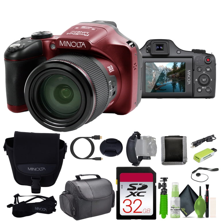MINOLTA MN67Z 20 MP / 1080P FHD Bridge Digital Camera w/67x