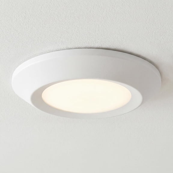 MINSUI-5-1/2-Inch Surface Mount LED Light, Intrinsic Collection, White, P810012-028-30