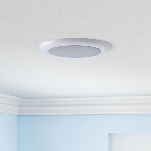 MINSUI-6Inch LED Disk Light, 15W Dimmable Surface Flush Mount Ceiling Light, 1000Lm 5000K Daylight, Installs into Junction Box Or Recessed Can, ETL & FCC Listed, White