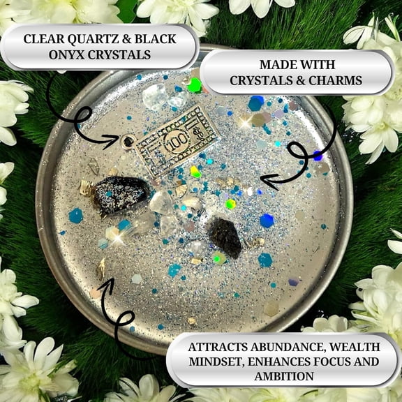 MINSUI- Billionaire Candle | Ritual Spell Candle for Wealth, Prosperity & Abundance | Hoodoo, Wiccan, Pagan, Conjure (Small 4oz)