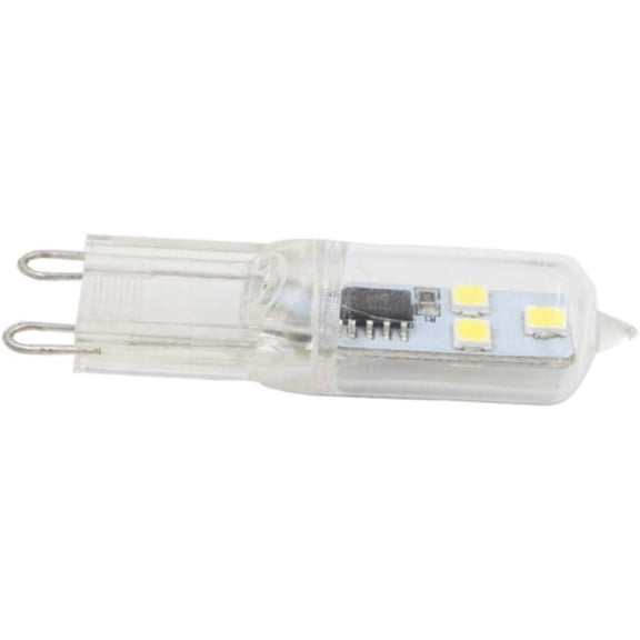 MINSUI-G9 LED Light Bulb Dimmable 1W(10W Halogen Equivalent) Cool White 6000K LED Corn Lights for Home Lighting Chandelier Wall Sconces,6LED 2835SMD,10 Pack