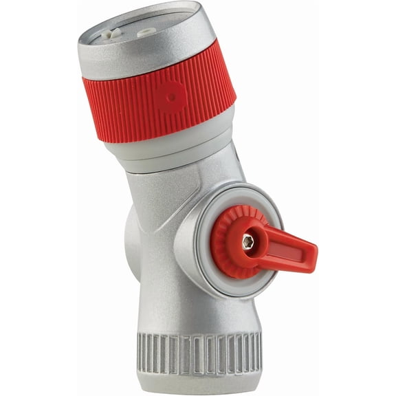 MINSUI-Gilmour Pro 3 Pattern Utility Hose Nozzle with Insulated Grip, Heavy Duty Hose Nozzle for Watering and Cleaning