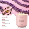 thumbnail image 1 of MINSUI-Lavender Scented Candles for Women - Aromatherapy Candle for Relaxation & Sleep Calm, 14.1oz Soy Candles for Home Scented, Birthday Mothers Day Candle Gifts for Women Mom, 1 of 3