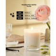 thumbnail image 1 of MINSUI-| Pure Vanilla Candle | 100% Natural Soy Wax | One Wick Jar Candle | Natural Fragrance Technology | Non Toxic | Up to 35 Hours Burning Time | Aromatherapy Gift for Men and Women, 1 of 3