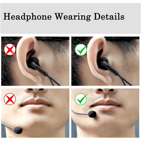 MINSUI-Referee Headset, Right-Side in Ear Earphone for Football Soccer Handball Volleyball Official