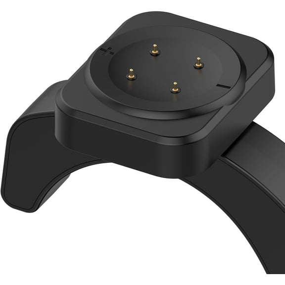MINSUI-Replacement Charging Dock Compatible with Google Pixel Watch 3/Pixel Watch 2 Non-Slip Silicone Stand Charger Base Holder Type C Extension Cord Cables(Black)