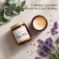 thumbnail image 1 of MINSUI-Sympathy Gifts for Loss of Loved One: Memorial Gifts for Women, 7oz Lavender Scented Soy Wax Candle, Big Hug Bereavement Gift, Get Well Candle Grief Condolence Thinking of You, 1 of 3