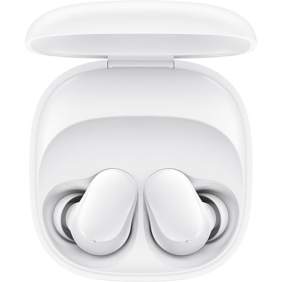 MINSUI-Xiaomi Redmi Buds 6 Play | 10mm Dynamic Driver | AI Noise Reduction | Up to 36-Hour Battery Life | Bluetooth 5.4 | Touch Control - Global Version - (White)