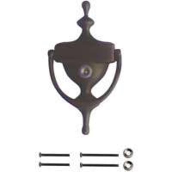 MINTCRAFT HR4004V-VB3L Door Knocker, 6-3/4-Inch, Venetian Bronze