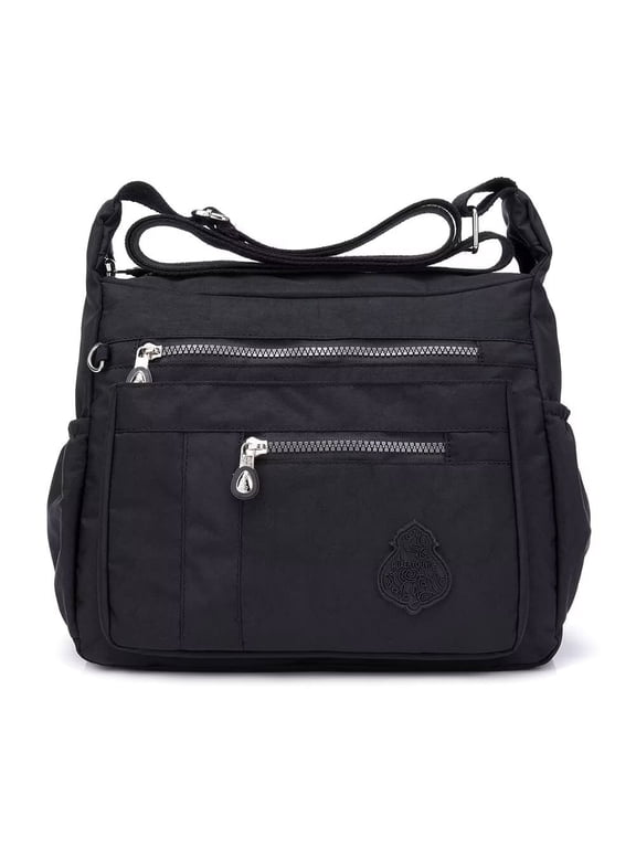 Crossbody Bag for Women Nylon Waterproof Shoulder Purse Messenger Bag Lightweight Pocketbooks