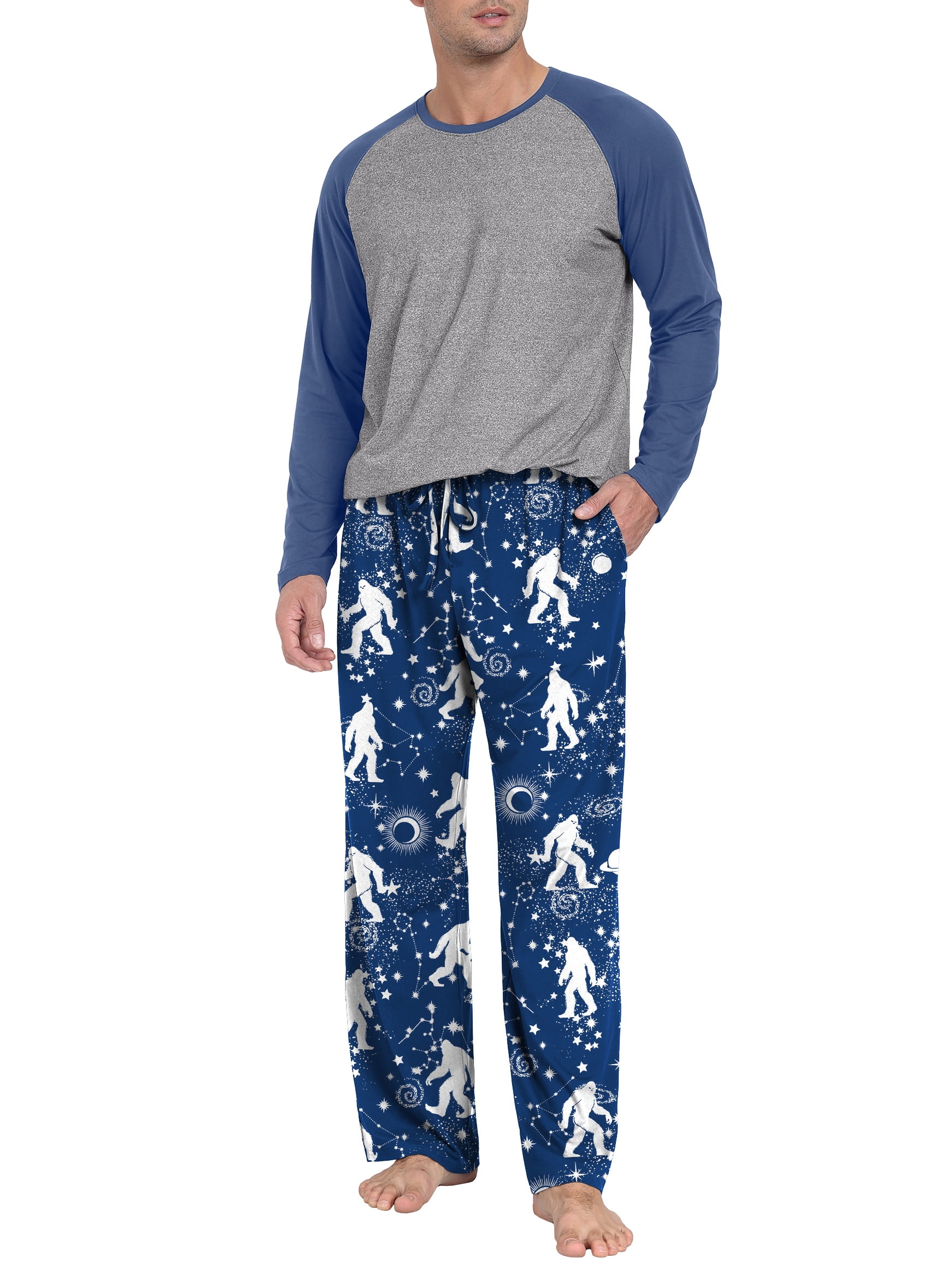 特別価格 IZOD Men's Long Sleeve Jersey Raglan Top and Soft Fleece Clothing