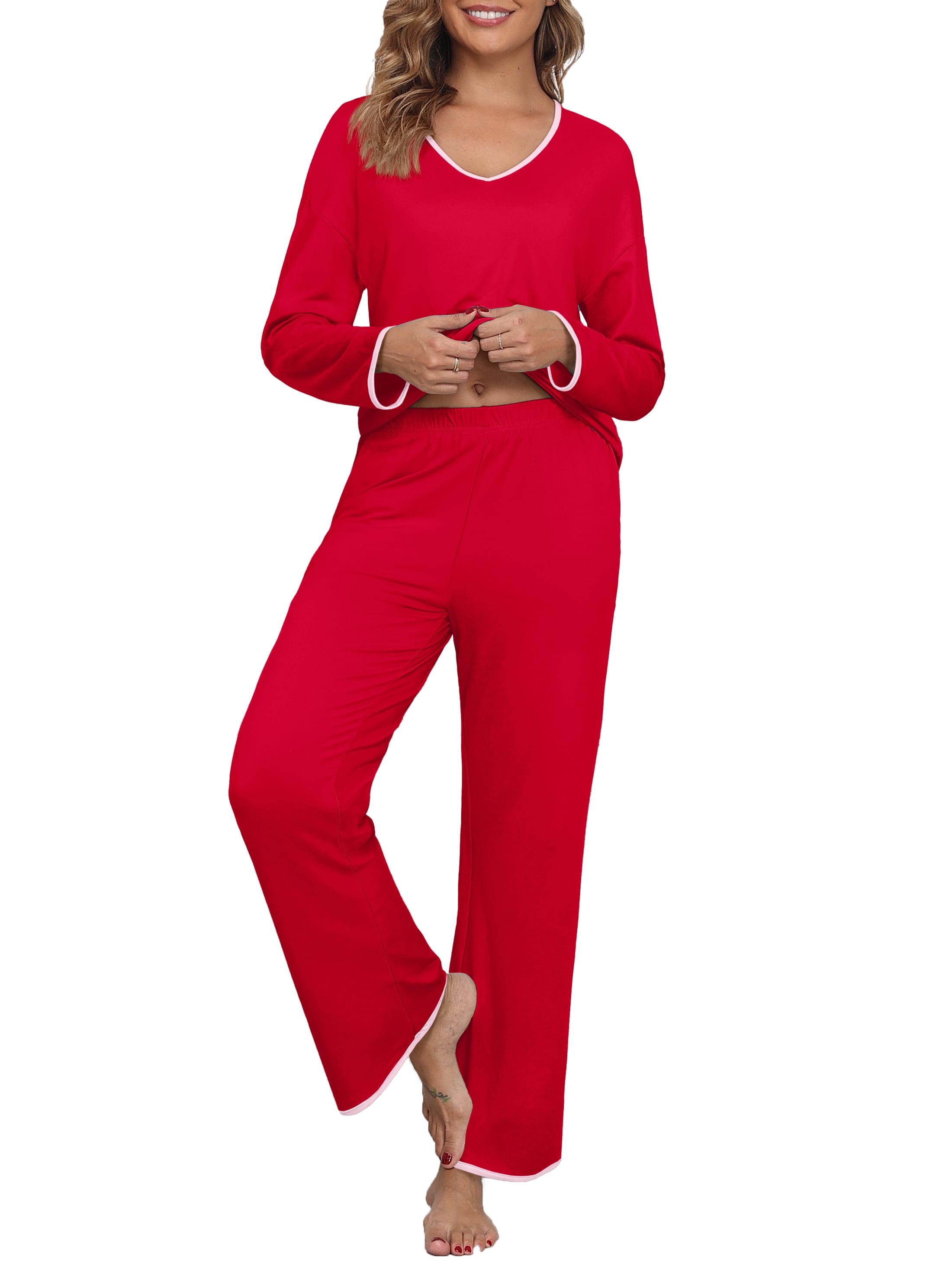 womens pajamas cute piece pajamas