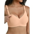 thumbnail image 1 of MINTREUS Nursing Bras for Breastfeeding Seamless Comfort Maternity Bra Pregnancy Sleep Bralette with Extra Extender, 1 of 8