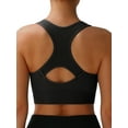 thumbnail image 1 of MINTREUS Racerback Sports Bras for Women - Padded Seamless Support Bra for Yoga Gym Workout Fitness, 1 of 8