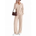 thumbnail image 1 of MINTREUS Women's 2 Piece Matching Lounge Sets Soft Loungewear 2026 Trendy Fall Outfits, 1 of 7