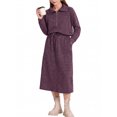 thumbnail image 1 of MINTREUS Women's 2 Piece Skirt Sets Fall Knit Long-Sleeved Zipper Top Lounge Travel Outfits Winter Clothing, 1 of 1