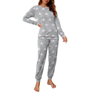YAGHYAGH Plus Size S-5XL Womens Christmas Loungewear 2pcs Sleepwear ...