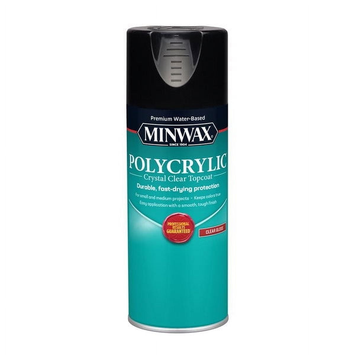 1 pc Minwax Gloss Clear Polycrylic 11.5 oz. (Pack of 6)