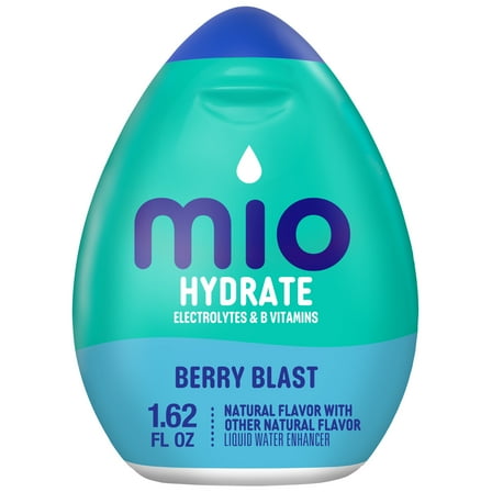 Mio Hydrate Berry Blast Flavored with Other Natural Flavor Liquid Water Enhancer, 1.62 fl oz Bottle