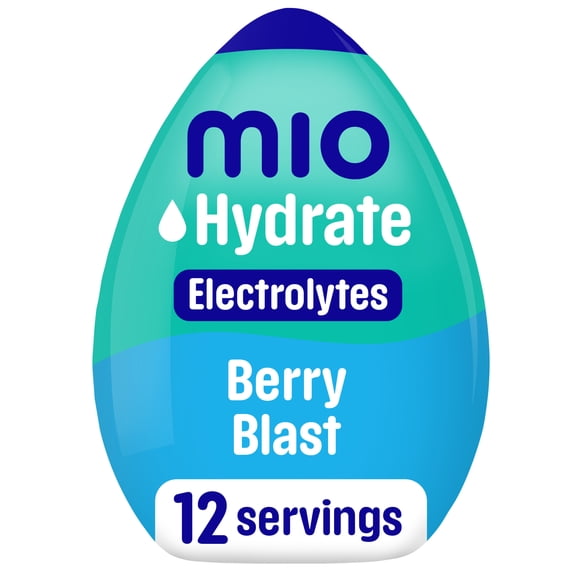 mio Hydrate Berry Blast Flavored with other natural flavor Liquid Water Enhancer, 1.62 fl oz Bottle