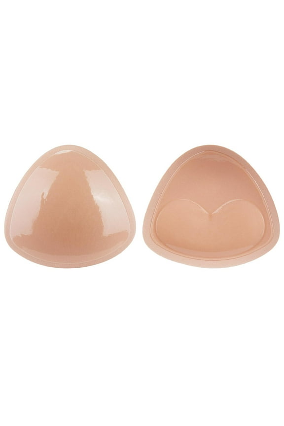 Double Sticky Bra Inserts Silicone Push Up Pads for Small Chest Women Enhancing Comfort and Shape Beige,One Size